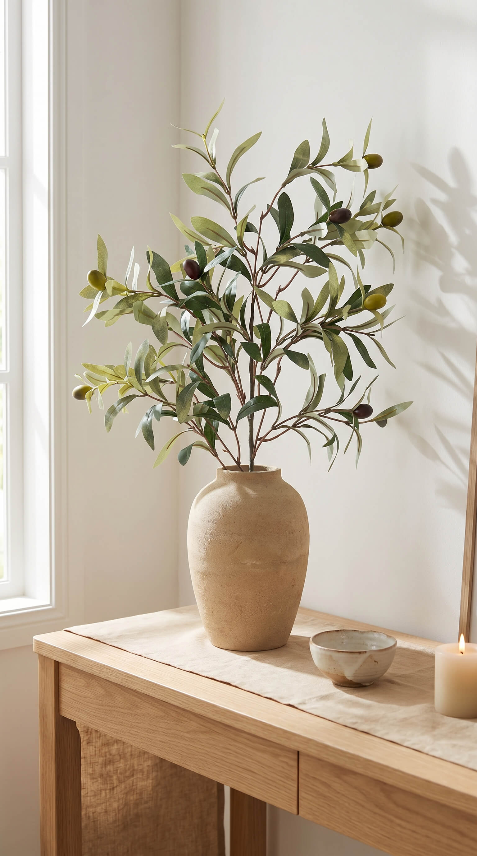 Olive Branch Stem 31" - Bundle of 3